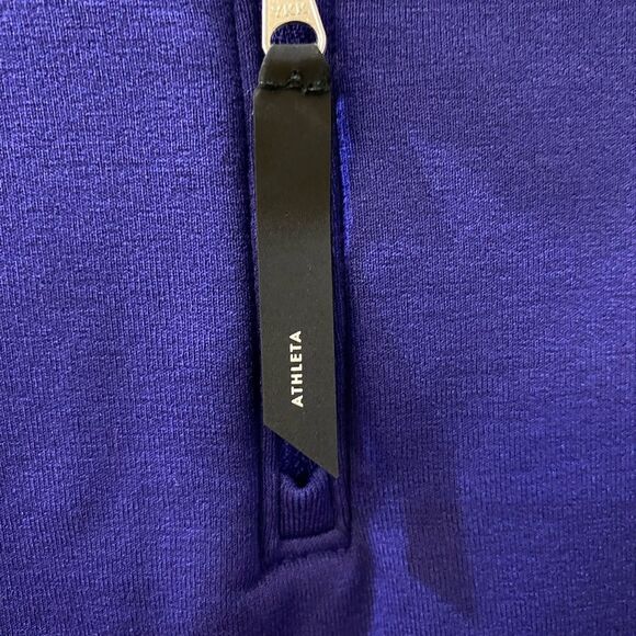 Athleta Altitude Polartec Half Zip Sweatshirt Women Size M - Picture 7 of 11